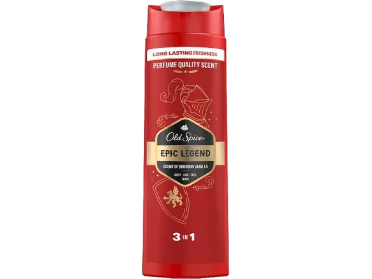 Old Spice Epic Legend płyn do kąpieli, żel pod prysznic i szampon 3 w 1, 400ml
