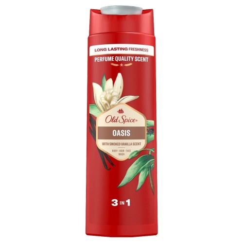 Old Spice Oasis Szampon do ciała 400 ml 3w1