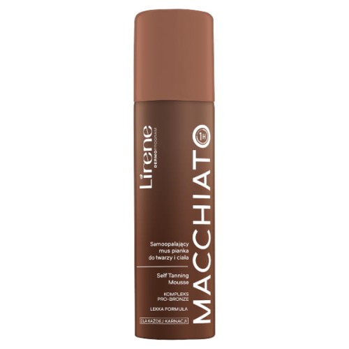 Lirene PERFECT TAN Samoopalający mus pianka do twarzy i ciała MACCHIATO 150 ml
