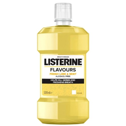 Listerine Fresh Lime & Mint płyn do płukania jamy ustnej 500 ml