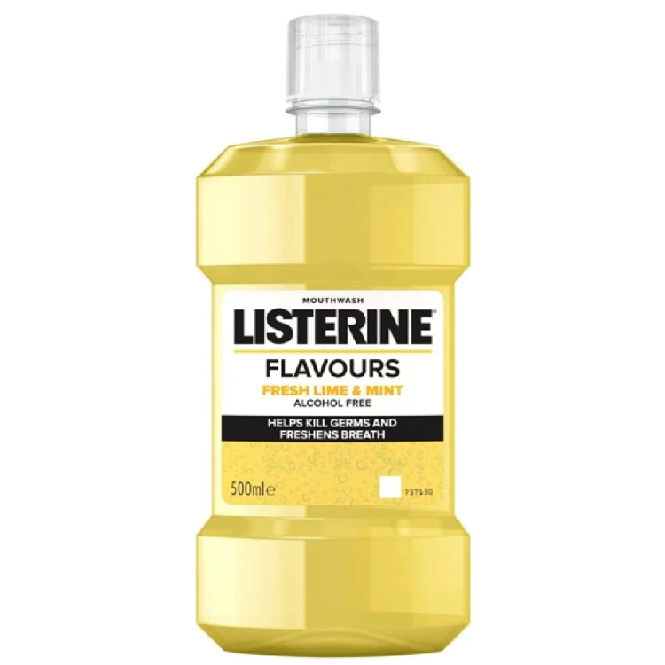 Listerine Fresh Lime & Mint płyn do płukania jamy ustnej 500 ml