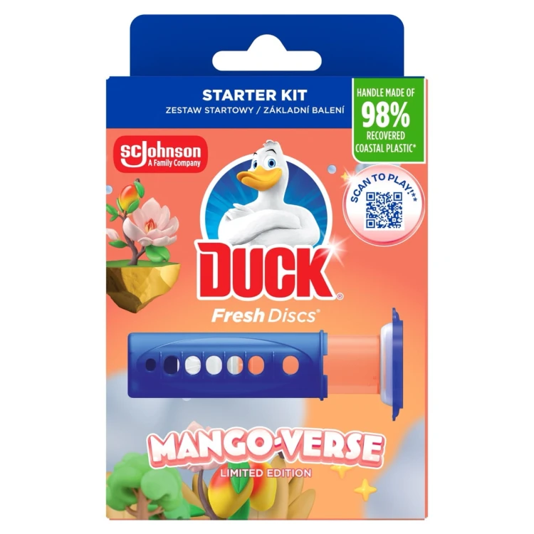Duck Fresh Discs Mango żelowy krążek do WC 36 g