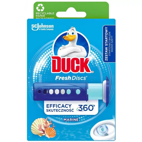 Duck Fresh Discs Żelowy Krążek do Toalety Morski 36g