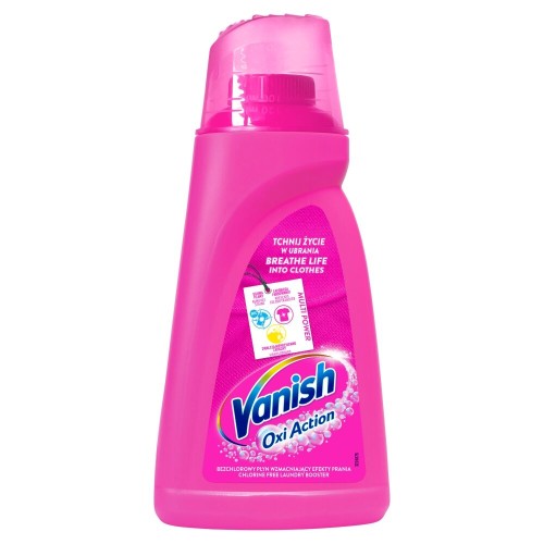 Vanish Oxi Żel Active Pink odplamiacz w żelu 1l