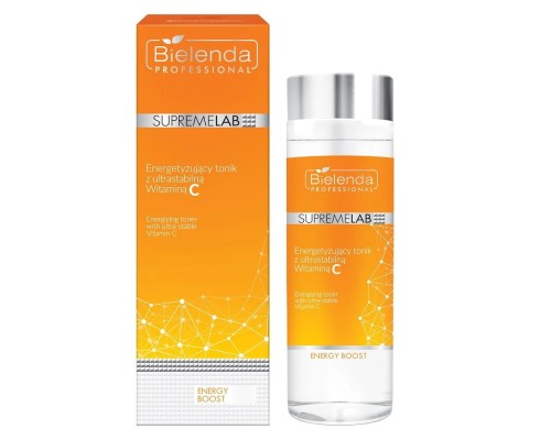 Bielenda Professional Supremelab Energy Boost Energetyzujący tonik ze stabilną Witaminą C 200 ml