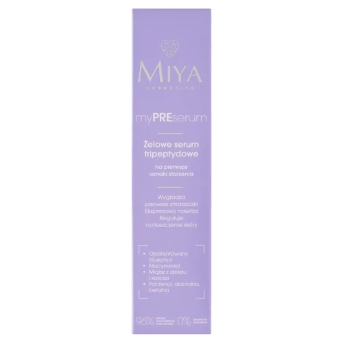 Miya myPREserum - Żelowe serum tripeptydowe na pierwsze oznaki starzenia 30ml