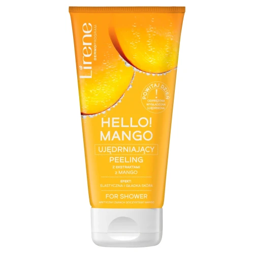 Lirene Ujędrniający peeling do ciała z ekstraktem z mango HELLO! MANGO 175 ml