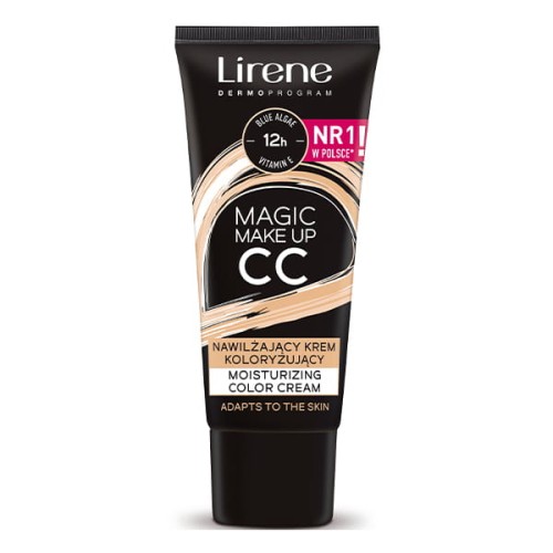 Lirene MAGIC MAKE UP CC Nawilżający krem koloryzujący 30 ml
