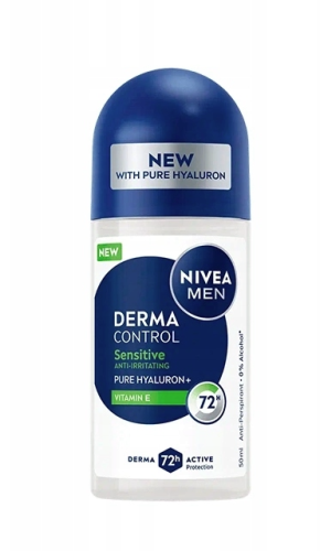 NIVEA MEN Derma Control Sensitive antyperspirant w kulce męski 50ml
