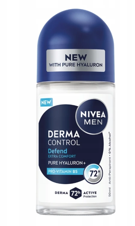 NIVEA MEN Derma Control Defend Antyperspirant Męski w kulce 50 ml