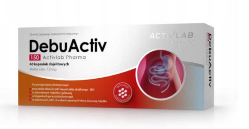 DebuActiv 150 60 kaps. Activlab zespół IBS