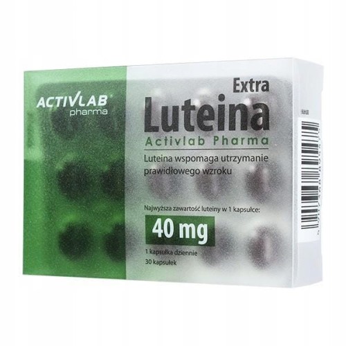 Luteina Extra 30 kaps, Activlab