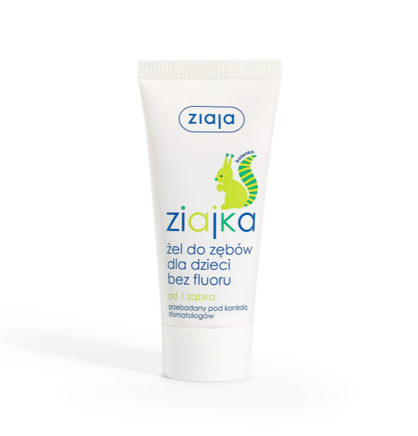Ziaja ZIAJKA Żel do zębów dla dzieci bez fluoru 50 ml