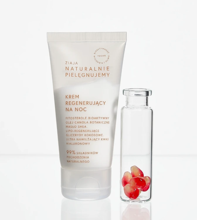 Ziaja NATURALNIE PIELĘGNUJEMY Krem regenerujący na noc 50 ml