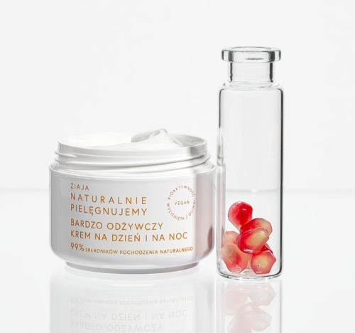 Ziaja  NATURALNIE PIELĘGNUJEMY Odżywczy krem dzień 50 ml