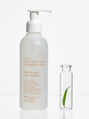 Ziaja NATURALNIE PIELĘGNUJEMY żel myjący do twarzy 190 ml