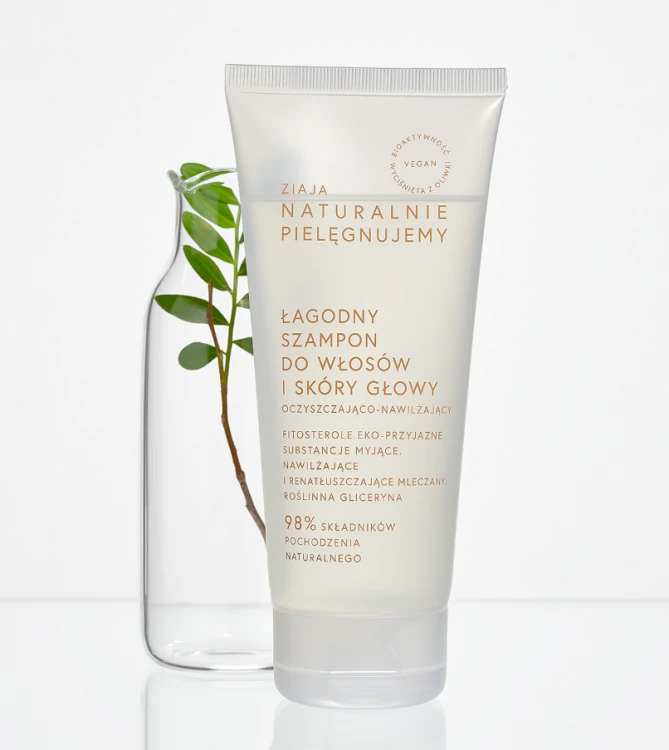 Ziaja NATURALNIE PIELĘGNUJEMY Łagodny szampon 200 ml