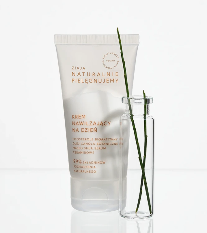 Ziaja NATURALNIE PIELĘGNUJEMY krem nawilżający na dzień 50 ml