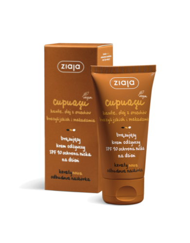 Ziaja CUPUACU Brązujący krem odżywczy SPF 10 50 ml