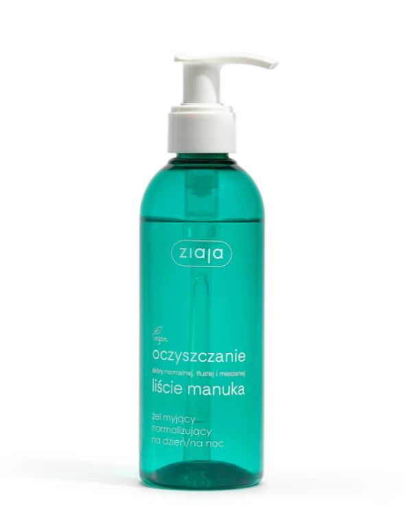 Ziaja LIŚCIE MANUKA Żel myjący normalizujący 200 ml