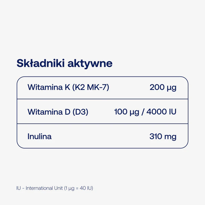 Bicaps K2 D3 MAX (60 kaps.) ForMeds