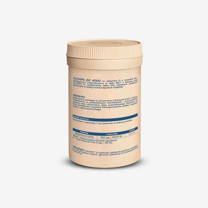 Olicaps D3 4000 (120 kaps.) ForMeds