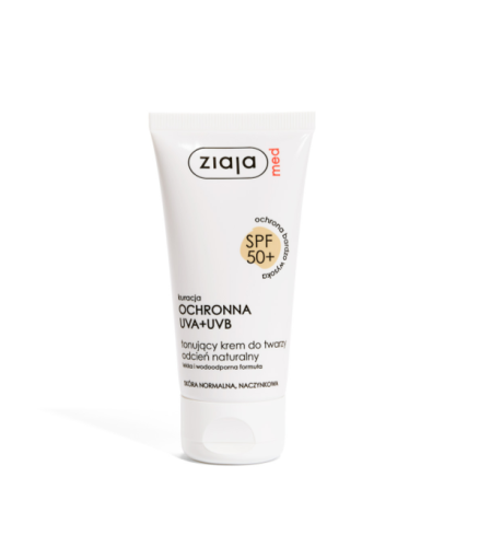 Ziaja MED SPF50+ TONUJĄCY Krem odcień naturalny 50 ml
