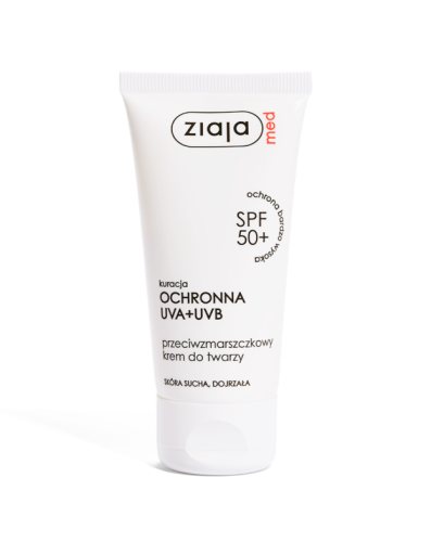 Ziaja MED SPF 50+ Przeciwzmarszczkowy krem  0 ml