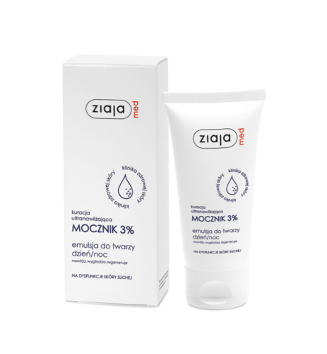 Ziaja MED MOCZNIK 3% Emulsja do twarzy 50 ml