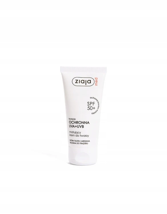 Ziaja MED SPF 50+ MATUJĄCY 50 ml