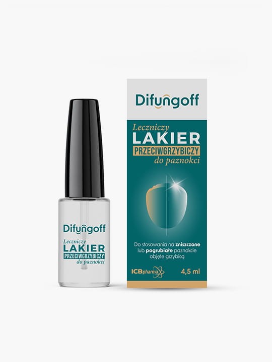 Difungoff leczniczy lakier przeciwgrzybiczy do paznokci 4,5ml