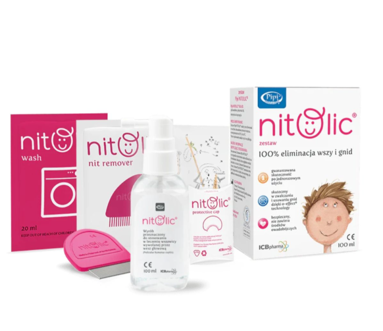 Pipi NITOLIC przeciw wszawicy zestaw 100 ml