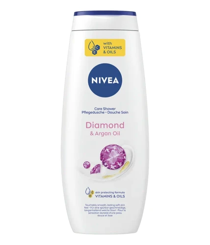 Nivea Diamond & Argan Oil Pielęgnujący Żel pod Prysznic 500ML