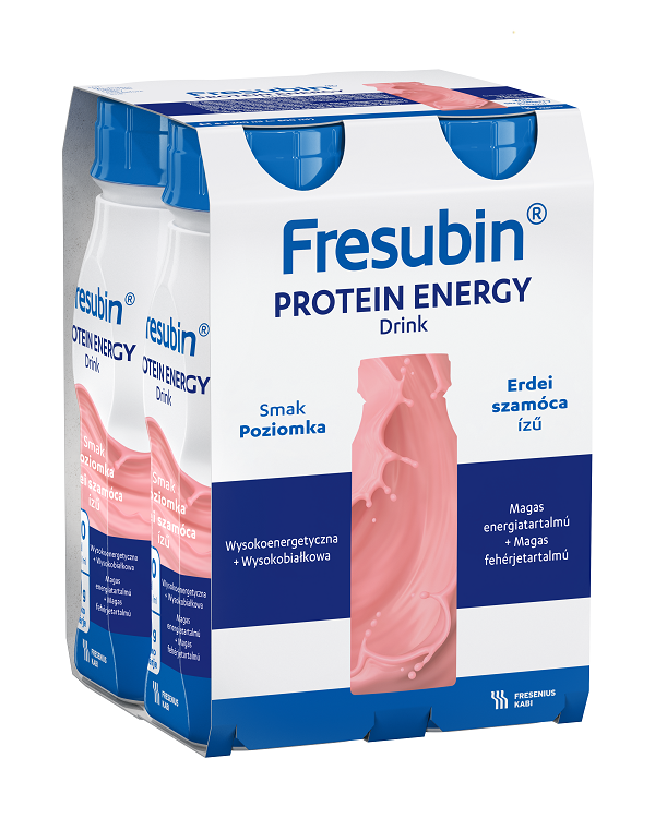Fresubin Protein Energy DRINK  poziomka (4 szt. x 200 ml)