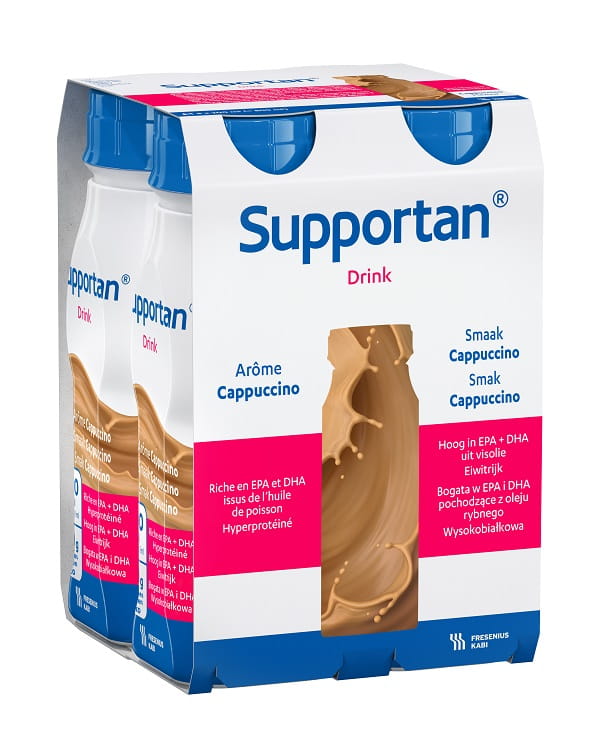 Supportan DRINK o smaku cappuccino (4 szt. x 200 ml)