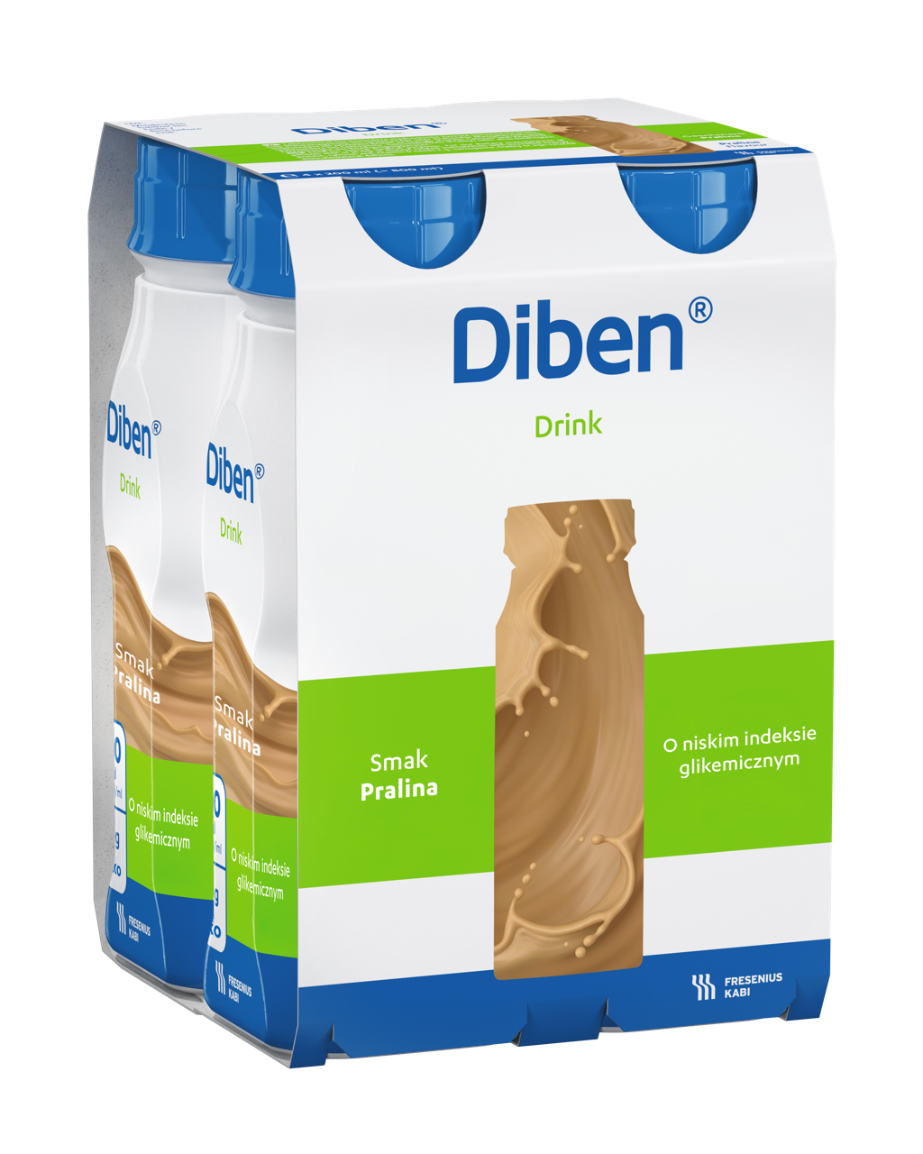 Diben DRINK pralina dla diabetyka (4 szt. x 200 ml)