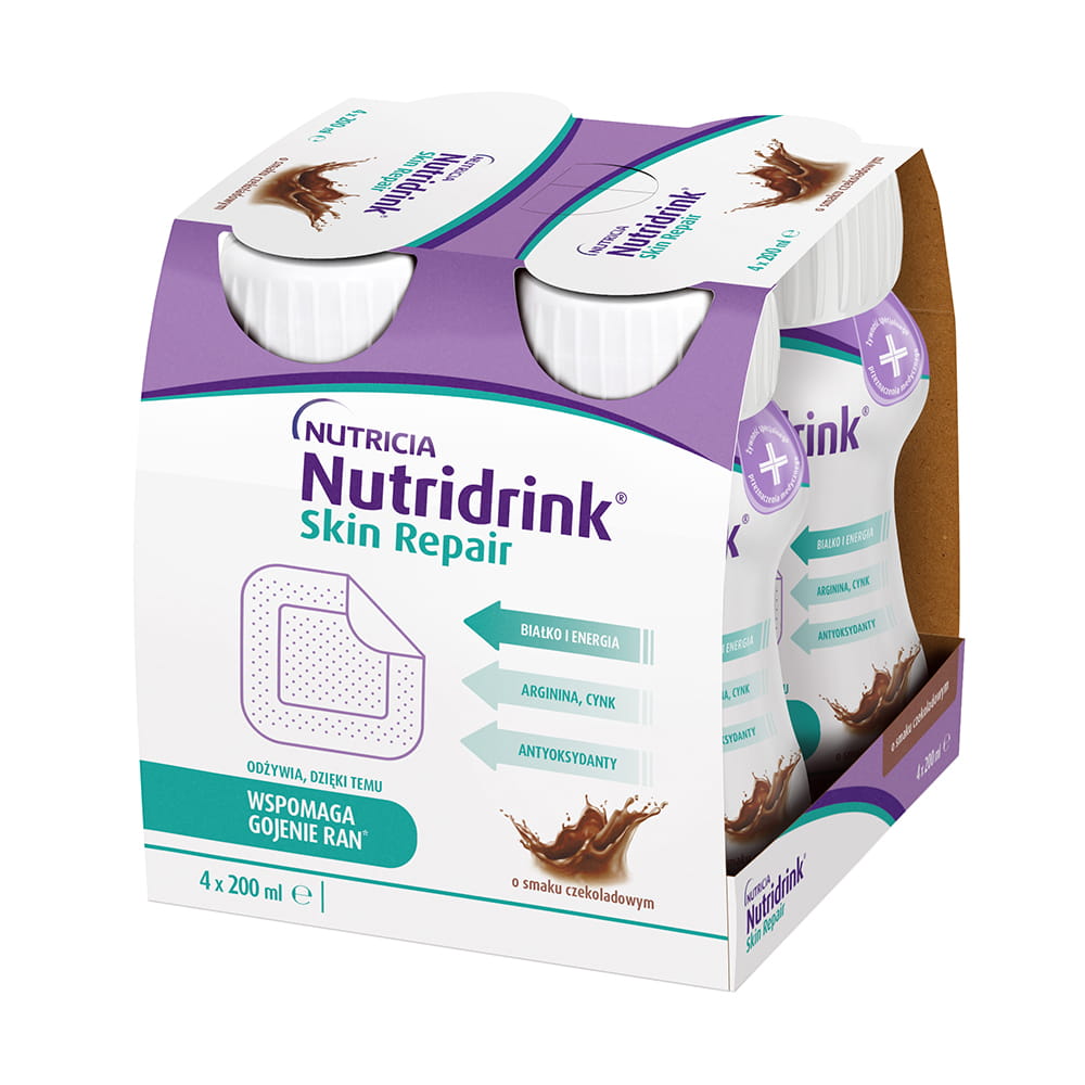 Nutridrink Skin Repair 4x200ml czekolada