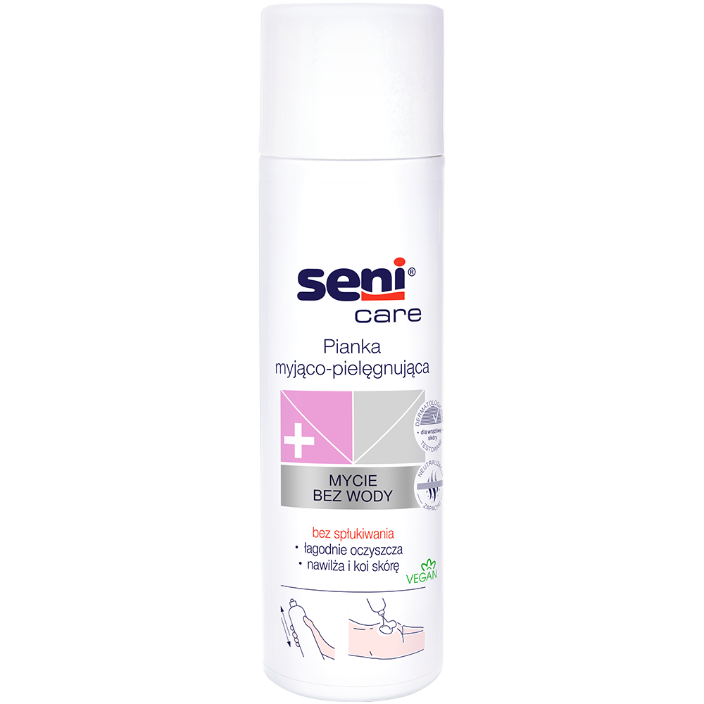 Seni Care pianka myjąco-pielęgnująca (500 ml)