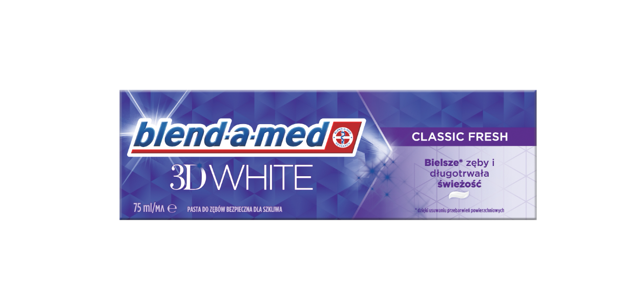 Blend-a-med 3D White Classic Fresh 75 ml