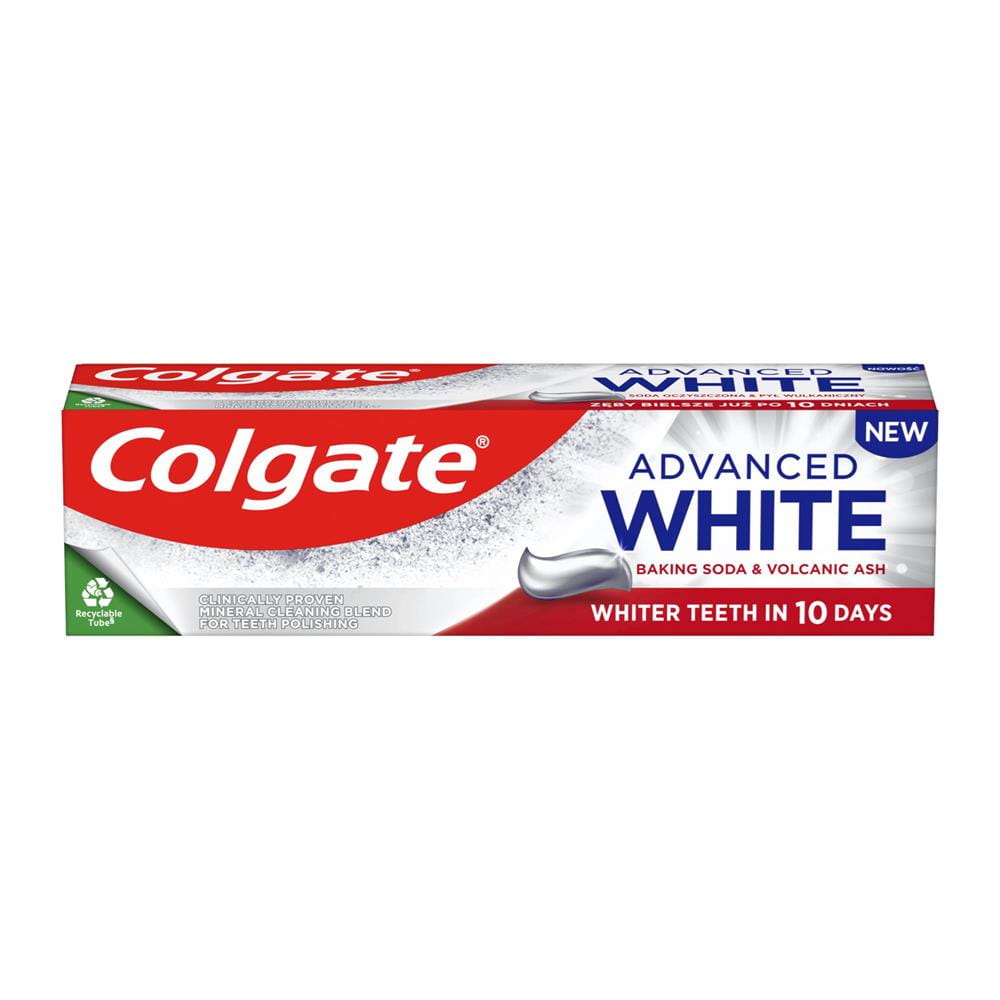 Colgate Pasta do zębów Advanced White Baking soda&volcanic ash 75ml