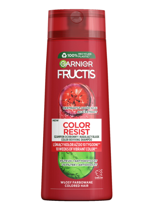 Garnier Fructis Color Resist szampon do włosów farbowanych 400 ml