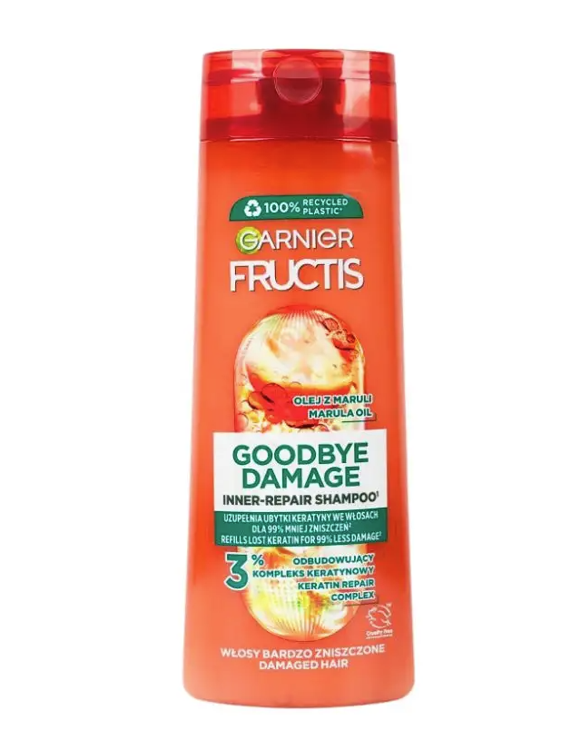 Garnier Fructis GOODBYE DAMAGE szampon 400 ml