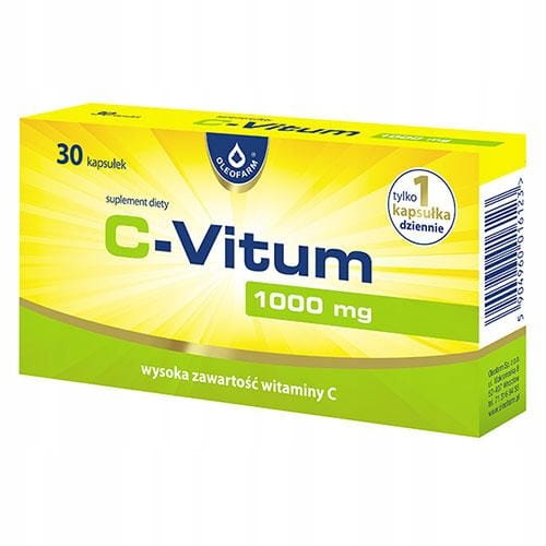 C-Vitum 30 kaps. Witamina C 1000mg