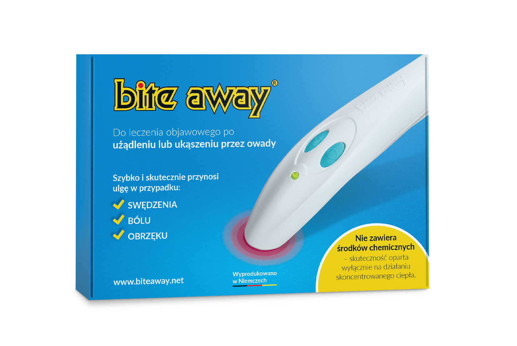 Bite away  urządzenie po ukąszeniach owadów