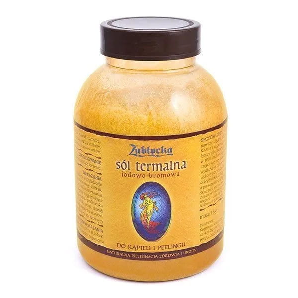 ZABŁOCKA SÓL TERMALNA JODOWO-BROMOWA DO KĄPIELI1kg