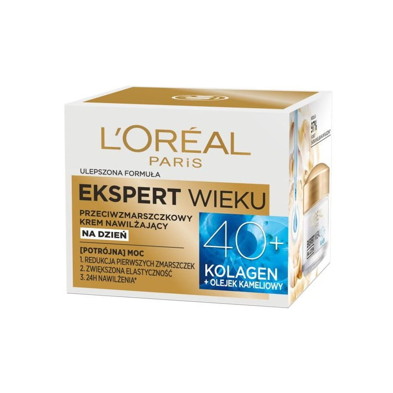 L`Oreal  Ekspert Wieku 40+ Przeciwzmarszczkowy krem wygładzający na dzień 50ml
