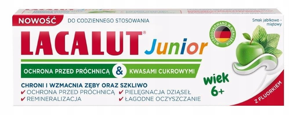 LACALUT KIDS pasta do zębów dla dzieci 6+ 55 ml