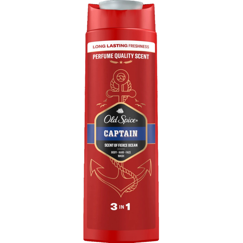 Old Spice Captain 3w1 Żel pod Prysznic 400ML