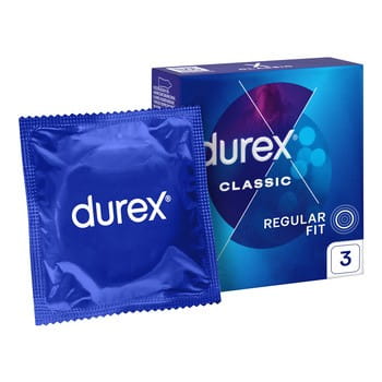 Durex CLASSIC prezerwatywy 3szt.