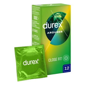 Durex AROUSER prezerwatywy z prążkami 12szt.